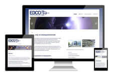 Edco heeft een responsive website laten maken