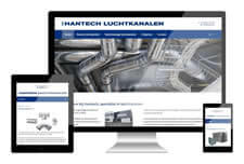 Hantech heeft een responsive website laten maken