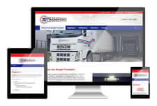 JvD transport heeft een responsive website laten maken